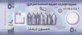 United Arab Emirates, 50 Dirhams, 2021, UNC, p35
Commemorative banknote, polymer
Estimate: USD 50 - 100