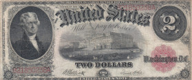 United States of America, 2 Dollars, 1917, VF, p188
United States Note - red seal
Estimate: USD 150 - 300