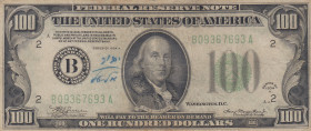United States of America, 100 Dollars, 1934, VF, p433Da
There are openings, pinholes and ballpoint pen stains.
Estimate: USD 150 - 300