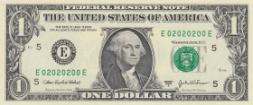 United States of America, 1 Dollar, 2003, UNC, p515b
Nice serial number
Estimate: USD 20 - 40