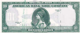 United States of America, 10 Dollars, 1929, UNC, SPECIMEN
New York, American Bank Note Company
Estimate: USD 150 - 300