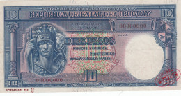 Uruguay, 10 Pesos, 1935, XF(-), p30s, SPECIMEN
Estimate: USD 250 - 500
