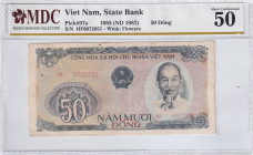 Viet Nam, 50 Dông, 1987, AUNC, p97a
MDC 50
Estimate: USD 20 - 40