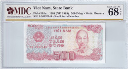 Viet Nam, 500 Dông, 1989, UNC, p101a
MDC 68 GPQ
Estimate: USD 20 - 40