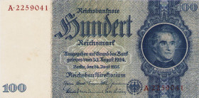Deutsches Reich bis 1945
Deutsche Reichsbank 1924-1945 5, 10 (2x), 20 (3x), 50 (2x) und 100 Reichsmark (2x) 1929-1942. Ro. 173 a, 173 c, 174 a,c. 175...