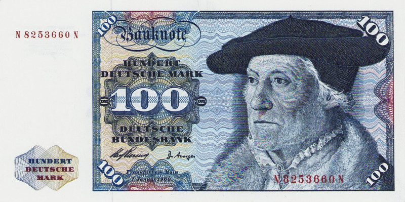 Bundesrepublik Deutschland
Deutsche Bundesbank 1960-1999 5, 10, 20, 50 und 100 ...