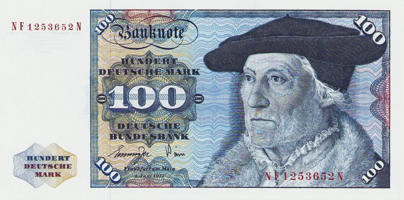 Bundesrepublik Deutschland
Deutsche Bundesbank 1960-1999 10, 20, 50 und 100 DM ...