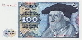 Bundesrepublik Deutschland
Deutsche Bundesbank 1960-1999 10, 20, 50 und 100 DM 1.6.1977. Ro. 275 a - 278 a 4 Stück. I-