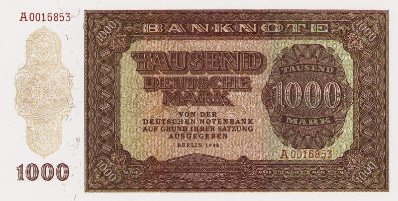 Deutsche Demokratische Republik
Ausgaben der Deutschen Notenbank und Staatsbank...
