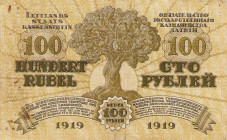 Ausland
Lettland 10, 50 Kapeikas (1920), 1 Rublis (2x) 5, 10, 25, 50 und 100 Rubli (1919). WPM 10, 12, 1, 2, 3f, 4b, 4f (2x), 5h, 6, 7f. 1 Rublis, 3,...