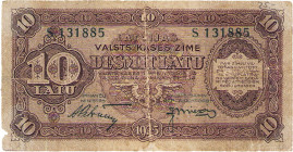 Ausland
Lettland 10 Latu 1925 und 25 Latu 1928. WPM 24 d, 18 2 Stück IV - V