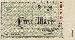 Geld und Geldersatz in deutschen Konzentrationslagern und Gettos 1933-1945
Litzmannstadt 50 Pfennig und 1 Mark 15.5.1940 Grab. GET 1, 2b 2 Stück. I -...