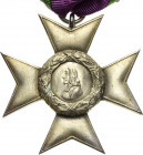 Orden deutscher Länder Sächsische Herzogtümer ab 1826
Herzoglich Sachsen-Ernestinischer Hausorden, Verdienstkreuz 1. Form Silbernes Verdienstkreuz ve...
