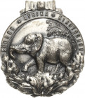 Orden der Weimarer Republik
Abzeichen für die Verdienste um die Kolonien Verliehen 1921-1939. Bronze versilbert. 39 x 34 mm, 17,5 g OEK 3307 Nimmergu...