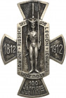 Regimente
Altona Versilbertes Bronzeabzeichen 1912. 100-Jahrfeier Infanterie-Regiment Graf Bose (1. Thüringisches) Nr. 31 Russisch-Deutsche Legion. I...