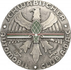 Auto- und Motorradmedaillen und -plaketten
 Einseitige, versilberte Kupferplakette 1930. Für sportliche Leistungen. Schwäbischer Automobilclub. Adler...