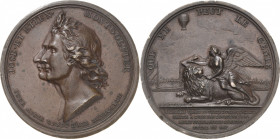Slg. Joos - Medaillen, Plaketten, Abzeichen der Luftfahrt 1783-1945
 Bronzemedaille 1783 (N.M. Gatteaux) Auf den Ballonaufstieg der Gebrüder Montgolf...