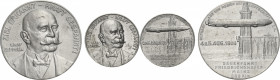 Slg. Joos - Medaillen, Plaketten, Abzeichen der Luftfahrt 1783-1945
 Kleine Aluminiummedaille 1908 (Wernstein) "LZ 4" Unglück bei Echterdingen - herg...