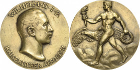 Slg. Joos - Medaillen, Plaketten, Abzeichen der Luftfahrt 1783-1945
 Bronzemedaille o.J. (Georges Morin) Ehrenpreis des Kaiserlichen Aeroclubs. Kopf ...