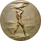 Slg. Joos - Medaillen, Plaketten, Abzeichen der Luftfahrt 1783-1945
 Einseitige große Bronzegussplakette 1925 (C. Stock/WMF Geislingen) Verdienste um...