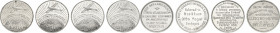 Slg. Joos - Medaillen, Plaketten, Abzeichen der Luftfahrt 1783-1945
 Aluminium-Werbemünze o.J. (um 1930) (Hersteller Hezinger, Crimmitschau) Reklamem...