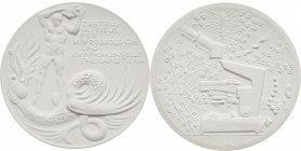 Porzellanmedaillen - Medaillen der Meißner Porzellanmanufaktur
Jena Weiße Porzellanmedaille o.J. (1977) (Meißen) Zentralinstitut für Mikrobiologie un...