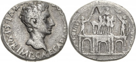 Kaiserzeit
Augustus 27 v. Chr.-14 n. Chr Denar 18/16 v. Chr., Colonia Patricia/Hispania Kopf nach rechts, SPQR IMP CAESARI AVG COS XI TRI POT VI / Tr...