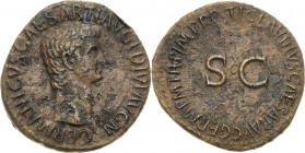 Kaiserzeit
Germanicus 15 v.Chr.-19 n.Chr As 42/43, Rom Kopf nach rechts, GERMANICVS CAESAR TI AVG F DIVI AVG N / TI CLAVDIVS CAESAR AVG GERM P M TR P...