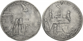 Frankreich
Erste Republik 1793-1804 Zinnmedaille 1793 (unsigniert) Auf den Tod der königlichen Familie. Ludwig XVI, Marie Antoinette und der Dauphin ...