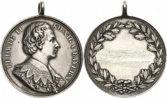 Bayern
Ludwig II. 1864-1886 Silbermedaille o.J. (J. Ries) Bürgermeistermedaille. Brustbild des Königs nach rechts / Lorbeerkranz ohne erkennbare Grav...