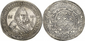 Brandenburg-Ansbach
Joachim Ernst 1603-1625 Taler 1621, o. Mzz.-Fürth Slg. Wilmersdörffer 823 Davenport 6228 Slg. Grüber 4112 Seltenes und attraktive...