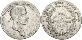 Brandenburg-Preußen
Friedrich Wilhelm III. 1797-1840 Taler 1814, A-Berlin Mit Umschriftenfehler FREIDR Olding 103 e AKS 11 Anm. Jaeger 33 Kahnt 362 g...