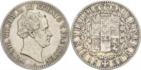 Brandenburg-Preußen
Friedrich Wilhelm III. 1797-1840 Taler 1829, A-Berlin Olding 182 AKS 17 Jaeger 62 Kahnt 370 Davenport 763 Sehr schön