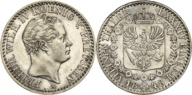 Brandenburg-Preußen
Friedrich Wilhelm IV. 1840-1861 1/6 Taler 1848, A-Berlin Olding 311 AKS 80 Jaeger 72 Vorzüglich-prägefrisch