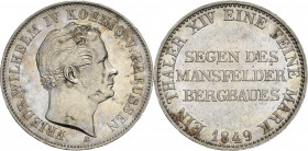 Brandenburg-Preußen
Friedrich Wilhelm IV. 1840-1861 Taler 1849, A -Berlin Ausbeute Olding 308 AKS 75 Jaeger 75 Kahnt 376 Müseler 49.1/47 Attraktives ...