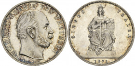Brandenburg-Preußen
Wilhelm I. 1861-1888 Taler 1871, A-Berlin Sieg Olding 408 AKS 118 Jaeger 99 Kahnt 390 Davenport 785 Prachtexemplar vom poliertem ...