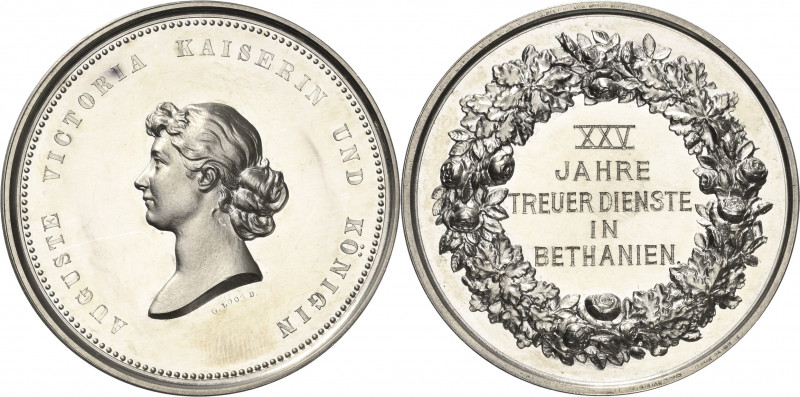 Brandenburg-Preußen
Wilhelm II. 1888-1918 Silbermedaille o.J. (1917) (G. Loos) ...