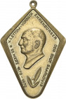 Medaillen und Abzeichen
 Bronzeplakette 1970. Lettow Vorbeck, Ehrenbürger der Stadt Saarlouis. 40 x 58 mm, 25,2 g Vorzüglich-