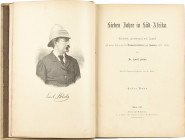 Übersee und Orient
Holub, Emil 1881. Sieben Jahre in Südafrika. Band 1 und 2. 528 und 526 Seiten. Wien 1881. Hart gebunden mit Goldaufdruck 2 Stück. ...