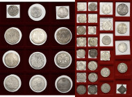 Nürnberg
Lot-ca. 250 Stück Sammlung von Nürnberger Münzen des 12.-19. Jahrhunderts, vom Ku.-Heller bis zur 1/16 Lammdukaten-Klippe. Eine detaillierte...