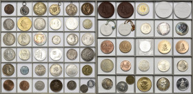 Allgemeine Lots
Lot-ca. 160 Stück Interessantes Lot von Deutschen und Ausländischen Münzen und Medaillen 19. und 20. Jahrhundert. Darunter u.a.: Silb...