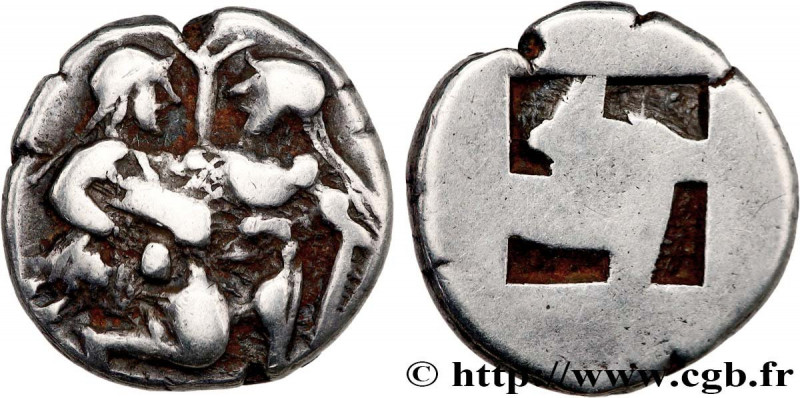 THRACE - THRACIAN ISLANDS - THASOS
Type : Drachme 
Date : c. 510-490 AC. 
Mint n...