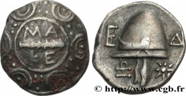 MACEDONIA - ROMAN PROVINCE
Type : Tetrobole 
Date : c. 159-148 AC. 
Mint name / Town : Amphipolis, Macédoine 
Metal : silver 
Diameter : 15  mm
Orient...