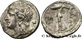 EPIRUS - KINGDOM OF EPIRUS - PYRRHUS
Type : Octobole 
Date : c. 297-272 AC. 
Mint name / Town : Syracuse, Sicile 
Metal : silver 
Diameter : 20,5  mm
...