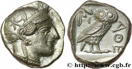 ATTICA - ATHENS
Type : Tétradrachme 
Date : c. 430 AC. 
Mint name / Town : Athènes 
Metal : silver 
Diameter : 25  mm
Orientation dies : 12  h.
Weight...