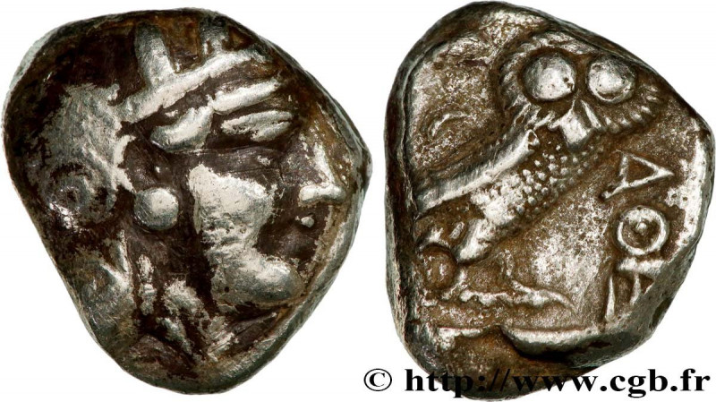 ATTICA - ATHENS
Type : Tétradrachme 
Date : c. 350 - 323/294 AC. 
Mint name / To...