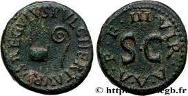 AUGUSTUS
Type : Quadrans 
Date : 8 AC. 
Mint name / Town : Rome 
Metal : copper 
Diameter : 17  mm
Orientation dies : 6  h.
Weight : 2,95  g.
Rarity :...