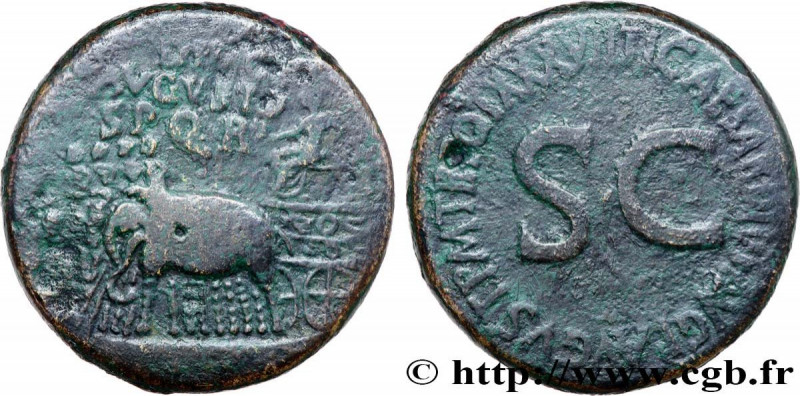 TIBERIUS
Type : Sesterce 
Date : 36-37 
Mint name / Town : Rome 
Metal : copper ...