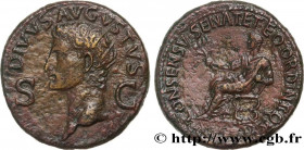 AUGUSTUS
Type : Dupondius 
Date : 37-41 
Mint name / Town : Rome 
Metal : copper 
Diameter : 29,5  mm
Orientation dies : 6  h.
Weight : 15,25  g.
Rari...