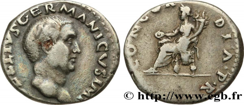 VITELLIUS
Type : Denier 
Date : mai - juillet 
Date : 69 
Mint name / Town : Rom...